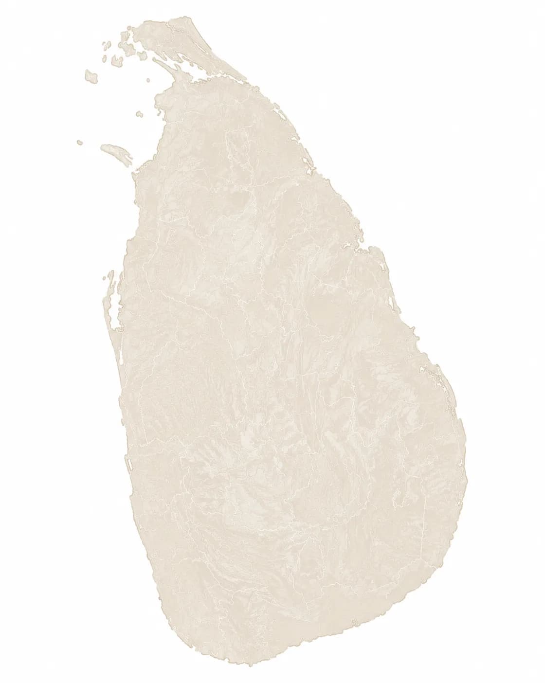 Sri Lanka — origin map